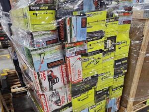 Buy Mixed Ryobi Pallets – Wholesale Power Tools & Accessories - Image 1